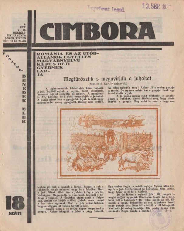 Cimbora, 1927. VI.