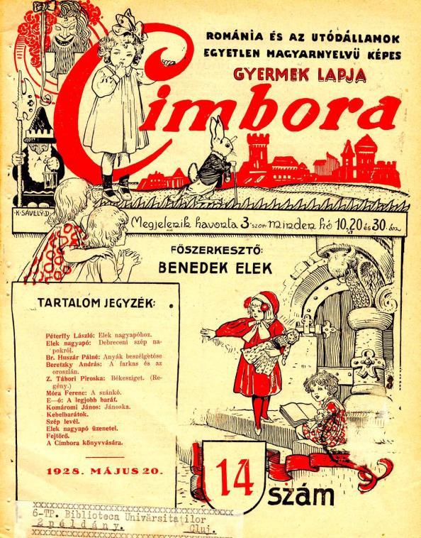 címlap Cimbora,