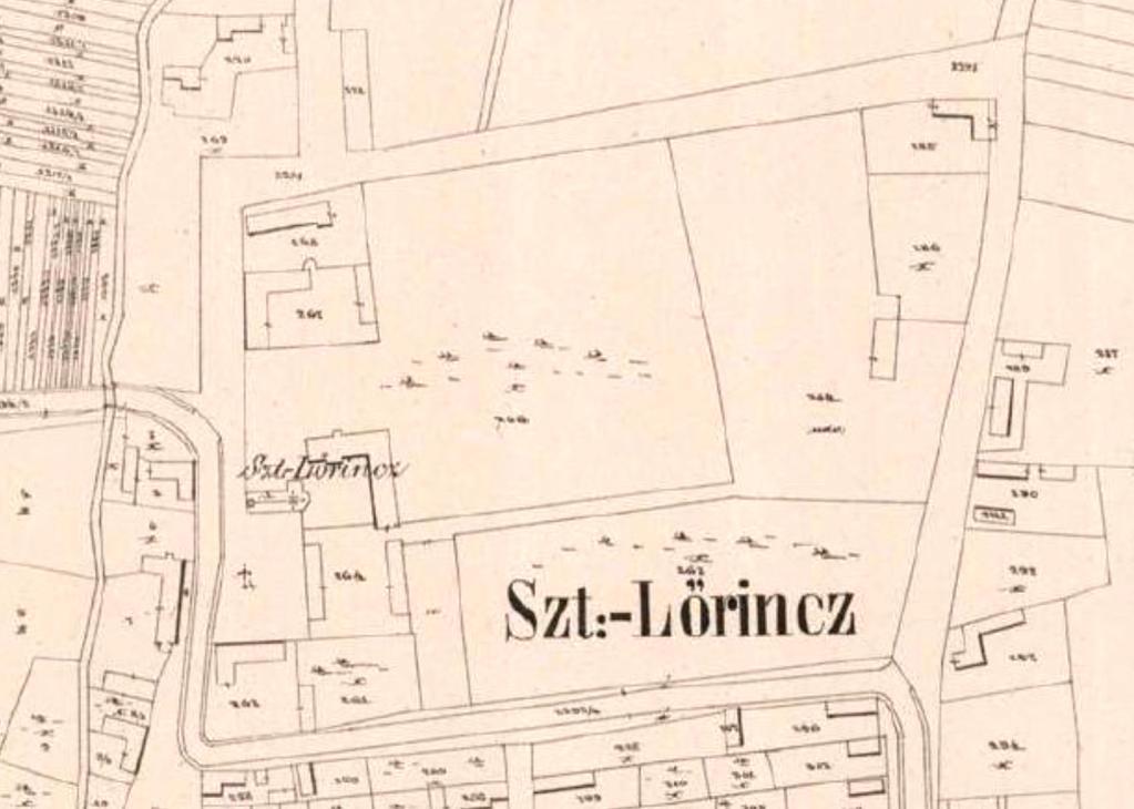 Települési örökségvédelmi hatástanulmány 12 Történeti településmagnak a mai Jókai utca (6. sz.