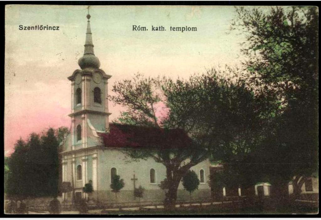 1927-es képeslapon A római