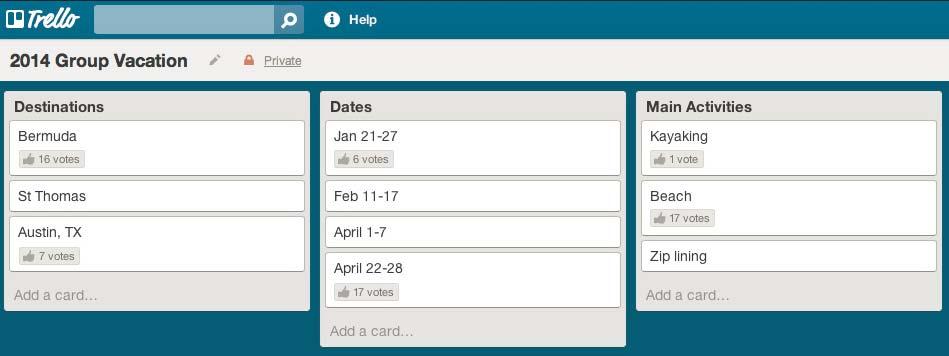 5.2.3 Trello A Trello egy feladatszervező eszköz, amely a projekteket különböző virtuális táblákra helyezi, ahol nyomon lehet azokat követni.