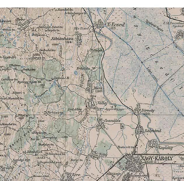 Az 1920-as évektől önálló nagyközség volt. 1971-től nagyközségi közös tanács társközsége, a tanácsának a székhelye Nagyecsed volt.