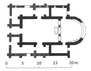 55. Trebinje St. Peter de Campo apátság temploma 57. Thesszaloniké, Hagia Sophia 56. Reculver, apátsági templom 11.