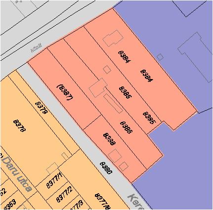 részletek egyszerűek; - teleknagyság 720-1500 m 2 ; beépítettség 15-30%; - telken belüli