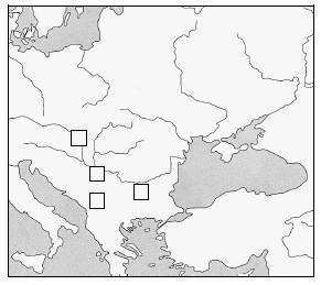 A középkori magyar történelem Érettségi feladatok gyűjteménye 50 28. A feladat a XIV XV. század magyar történelméhez kapcsolódik. (E/4) a) Azonosítsa az alábbi forrásokhoz kapcsolódó helyszíneket!