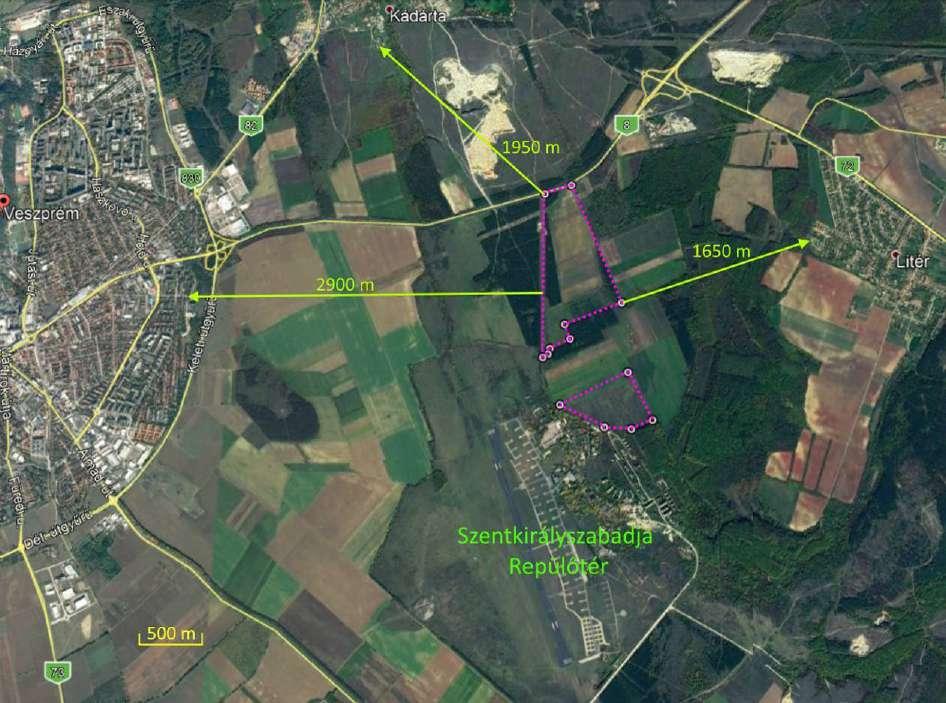 MSZ 15036: 2002 magyar szabvány hangterjedés a szabadban 6.2.5.1.A vizsgált terület zajszempontú bemutatása A tervezett létesítmény elhelyezkedését, valamint a tervezési terület környezetét a 20.
