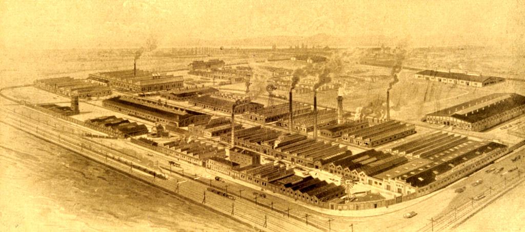 - 1900-ban gyáralapítás Kispesten, 1901-ben indult a termelés - 1902-ig Hofherr Rudolf, majd a következő évtizedekben Hofherr Albert Schön Frigyes mérnökkel vezette az üzemet - 1908-ban