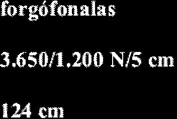 Feliiletsfly: lljl$ cm $?${}tex Cern fil 4.3/1S cnr l$s g/m: forg$fonalns 3.6$$ff.