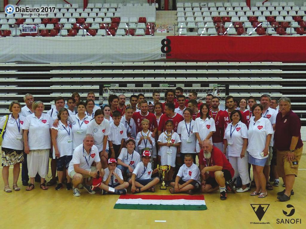 Sport Futsal DIAEURO 2017 HŐSIES CSATÁBAN EZÜSTÉRMES A MAGYAR VÁLOGATOTT Egészen drámai csatában, hosszabbításban dőlt el a cukorbetegek futsal Európa-bajnokságának döntője Bukarestben.