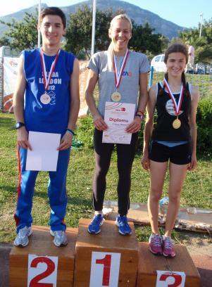 Kristina Rakočević 1998 Tara Mojkovac 45,49 2. Milica Vukadinović 1995 Tara Mojkovac 42,77 3. Marija Bogavac 1997 Tara Mojkovac 30,85 Najbolje na 100m Prvaci Crne Gore za 2013.