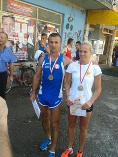 Zajednička slika pobjednika Pobjednici mini maratona AKTIVNOSTI AK NIKŠIĆ Bar, 20.jul 2013.