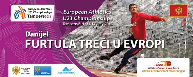 PRVENSTVO EVROPE ZA MLAĐE SENIORE Tampere, 10. - 14.jul 2013.