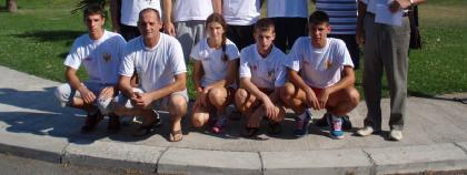 Selektor atletske reprenzetacije Osman Erović, odredio je spisak takmičara i trenera za nastup na Balkanskom šampionatu: TAKMIČARI: 1.-KRISTINA DUBAK-1996.godine...100m, 2.-KRISTINA RAKOČEVIĆ-1998.