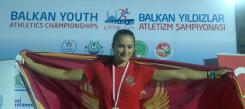 Šampionka balkana u bacanju koplja postala je Marija Bogavac - članica AK Tara iz Mojkovca sa 52,19m.