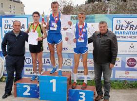 10.000 m - seniori Prvenstvo Crne Gore na putu - cesti 1. Dragoljub Koprivica AK Mornar 32:30,2 2. Stojan Vujadinović ATK Podgorički maraton 34:08,5 3.