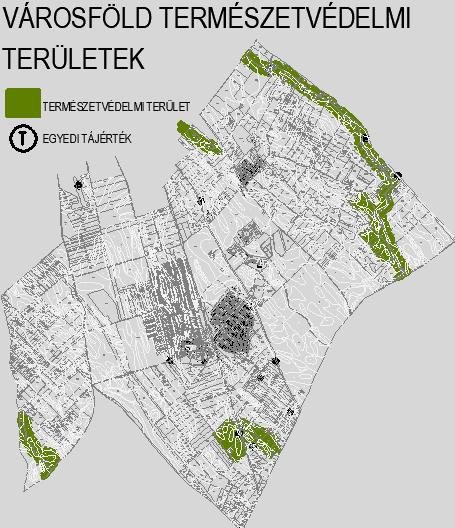 településrészek