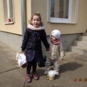 (4) és Tirpák Anna (2) a