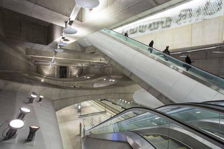 Környezetünk világítása Budapesti 4-es metró világításának felülvizsgálatáról 7. ábra.