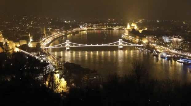 Környezetünk világítása Budapest fényei 4. ábra.