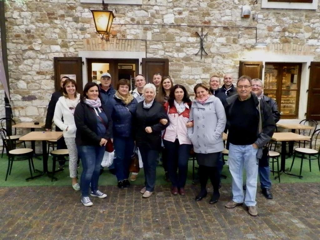 Köszönöm, hogy részt vehettem 2016 október 9-15-ig, az olaszországi Gradoba környékére szervezett, Kiváló ízek szemináriuma című tanulmányi úton!