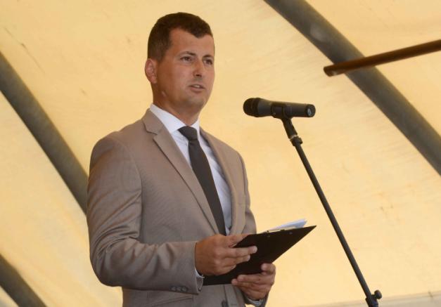 beszédet mondott Kenéz István polgármester, dr. Gombos Sándor a Nemzeti Agrár Kamara Somogy megyei elnöke, dr.