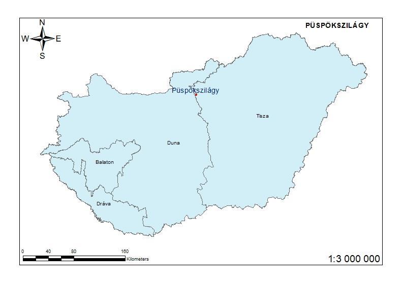 1. PROBLÉMA Püspökszilágy zsákfalu a Gödöllői dombság és a Cserhát találkozásánál. (Duna-Tisza vízválasztó, Gombás-, Szilágyip.