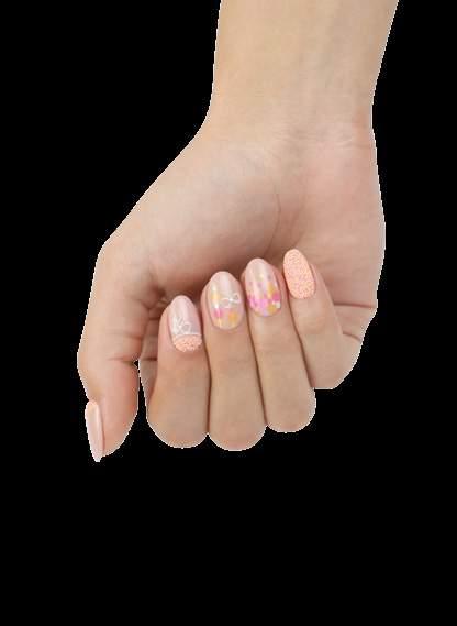 CUKORPOR DÍSZÍTŐ CSILLÁM STEP BY STEP SEBESTYÉN ÁGNESTÓL GLASSY CRYSTALAC Step by Step 1. Cover Pink porcelánporból elkészítem az alapot.