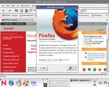 92 93 Novell Linux Desktop Novell Linux Desktop Novell-bõrbe kötött új SUSE munkaállomás Az asztali gépeken elterjedt SUSE disztribúciók utódaként a Novell, mint a SUSE-t megvásárló cég, november