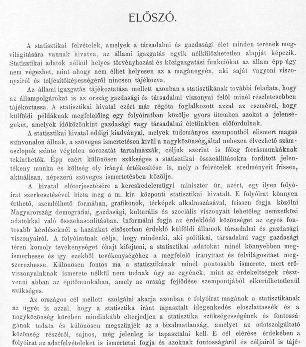bocsátotta útjára a folyóiratot: 13 Előszó.