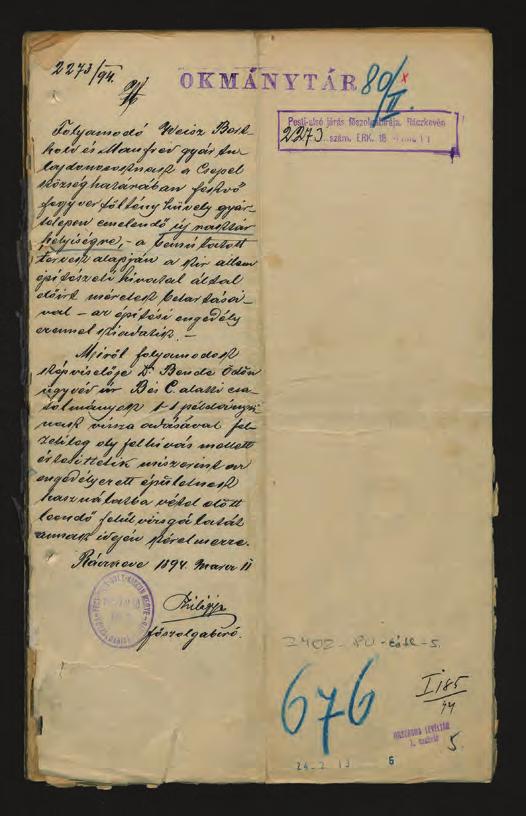 22 Catastrum 4. évfolyam (2017), 3. szám, 22 28.