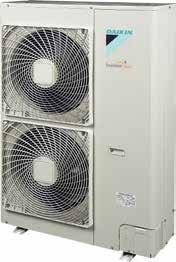 RZAG-LV1 Az iparág vezető technológiája a kereskedelmi felhasználás számára optimális hatékonyságot és kényelmet nyújtó R-32- vel A Daikin Szezonális magas inverter sorozata az első olyan R-32