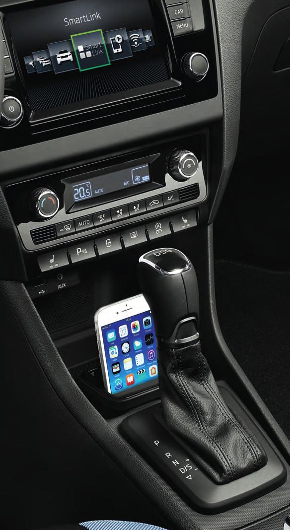 SMARTLINK+ A SmartLink+ rendszer segítségével az autó infotainment rendszere biztonságos menet közbeni telefonálást tesz lehetővé.