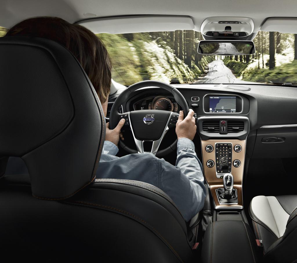 volvo V40 Cross Country Eső, sár, szélvihar.