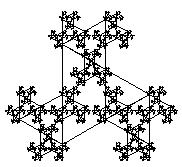 right(120) sier(3,150) Elérhető: https://repl.it/@hbv/sier Sier(3,100) Feladat Az előállítás elve legyen az, hogy minden háromszögoldal egyik felén egy újabb háromszög jelenjen meg!