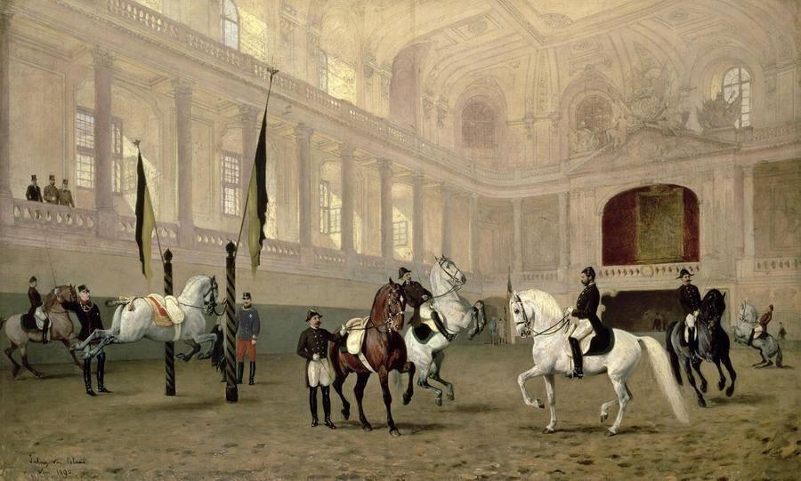 Kép 34. A Bécsi Spanyoliskola FORRÁSANYAG ÉS IRODALOM J. Edward Chamberlin, A ló, Partvonal Könyvkiadó 2006.