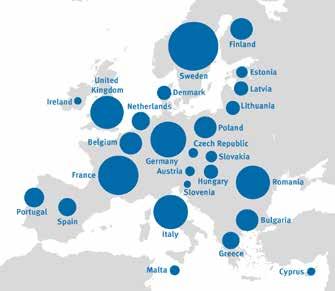 Az ECDC számokban Az ECDC személyzetének állampolgárság szerinti összetétele Svéd (51) Francia (30) Német (24) Olasz (20) Egyesült királysági (17) Román (17) Belgium (10) Bulgária (10) Finnország