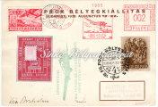 765-796 792. tétel 1938. Légiposta, BUCURESTI-POZSONY 793. tétel 1938.08.22. Légiposta, VIII.