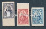 Forgalomba nem került. / 1900. Turul. 1 crown stamp in a coherent vertical pair. With III. watermark and original gum. It has not been issued. 800. tétel 1900. Turul. 1 ﬁlléres bélyegek függőleges összefüggő párban.