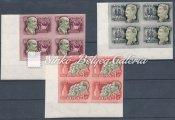 tétel bélyegek / Imperforated stamps 1952. Madarak I.