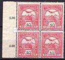 Turul misprint in the number, 35f instead of 50f. In 12 coherent pieces. Catalog value: 130.