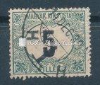 Turul stamp, this is made from roll of stamp 10+1 10f value. Luxury. 1914. Árvíz I. Tévnyomat. 1040.
