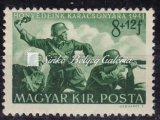 The soldier who throws the bomb has a spot on his leg. 1941. Katona, 1091. tétel 1941.