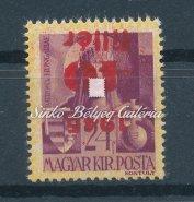 1026-1322 1107. tétel 1945. Kisegítő bélyegek (IV.) 1108. tétel 1945. Kisegítő bélyegek (IV.), tévnyomat. 40f./24f.