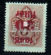 Reversed overprint in pair. Catalog value: 30 000 HUF 1945. Kisegítő portó 1115. tétel 1114. tétel 1113. tétel 1112.