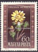 Catalogue value: 6 000 HUF 1950. Virág, I. 1160. tétel 1950. UPU I. Blokk-L,"IV." számvízjellel.