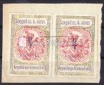 4K 1396. tétel 1918. Okmánybélyeg Szeged, Anyakönyvi kivonati díj füzrtbélyege. 2K 1395. tétel 1914. Pozsonyi Fotóklub II. kiállítása. / 1914.