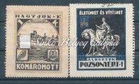 Irredenta bélyegek. / 1921. Irredenta stamps. Kikiáltási ár: 8.000 Ft 1921.