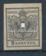 machine-made paper III. type. Coherent, horizontal triple stripe. With "WIEN" cancellation. Mich: 3y Kikiáltási ár: 80.