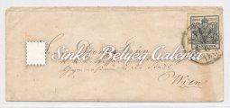 Catalogue value: 2 000 Kikiáltási ár: 15.000 Ft 1851. 06. 06. Helyi levél WIENben, Ausztria. 2kr-os bélyeggel bérmentesítve.