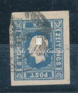 Austria on a piece of paper. 3kr. type II. green stamp with luxurious cancellation. Catalogue value: 180 EUR Kikiáltási ár: 13.000 Ft 1858.